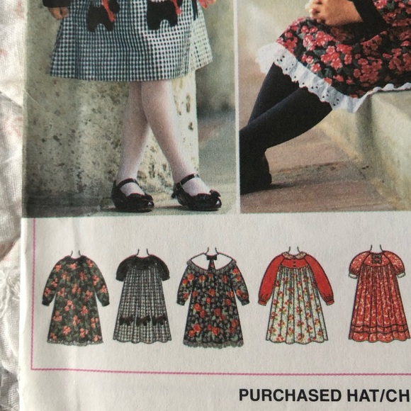 Simplicity Pattern 9777 - sizes 5-6-6x Design your own dress pattern. Uncut - Picture 7 of 9